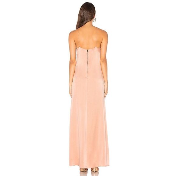Alice+Olivia Elza 100% silk maxi slip dress US8 - Picture 6 of 15
